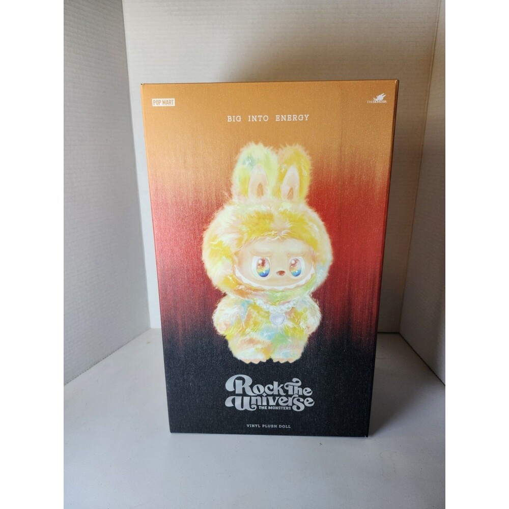 Pop Mart The Monsters Big into Energy Series Rock The Universe Vinyl Doll